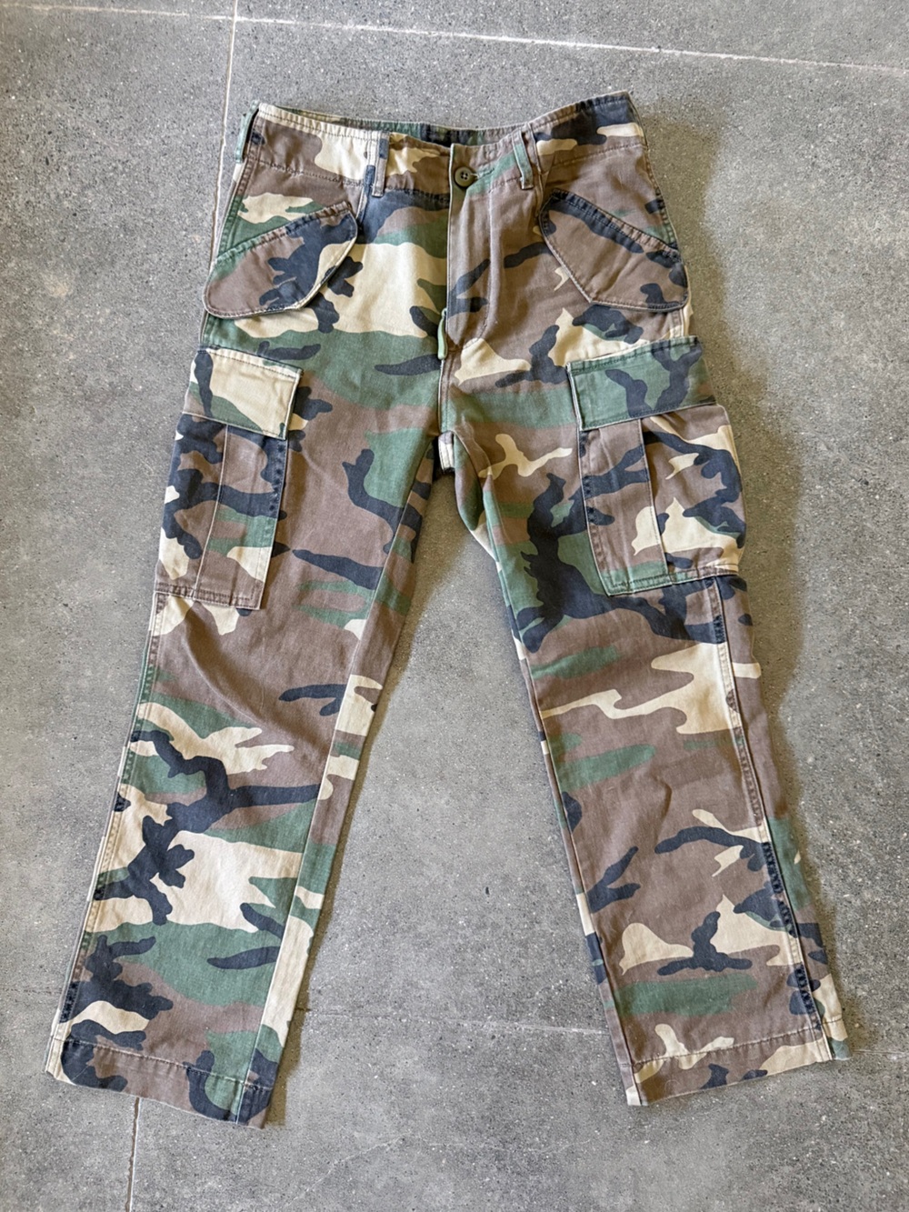 R13 Camo Straight Cargo Pants - 24